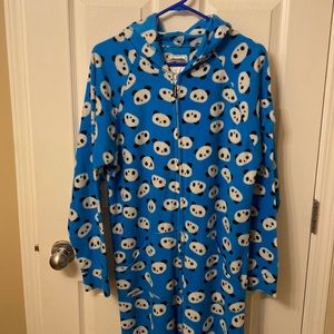 Adult panda onsie